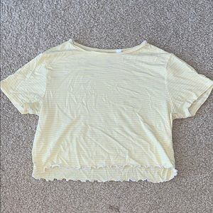 Pacsun cropped t shirt